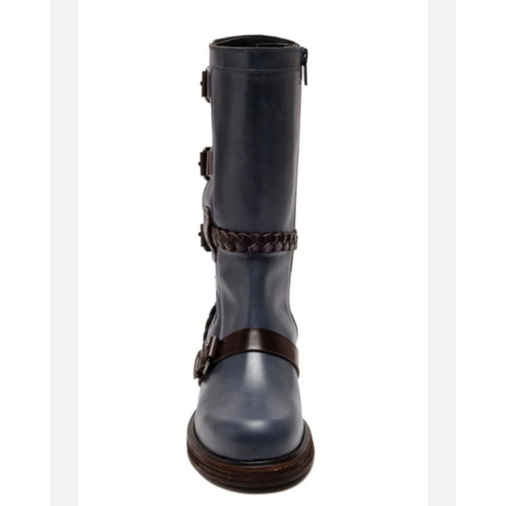 Free People Billie Buckle Boots Size 6.5 - Picture 4 of 9